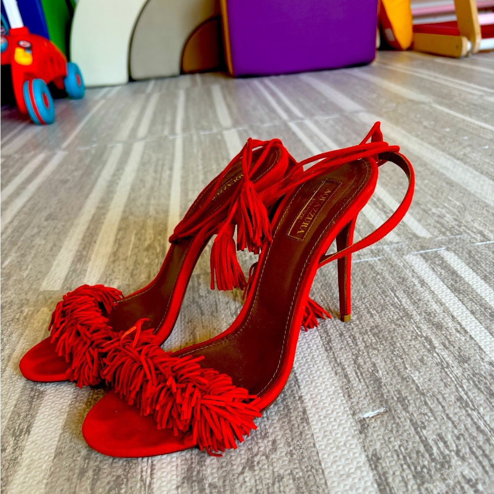 Normal wear Aquazzura heals